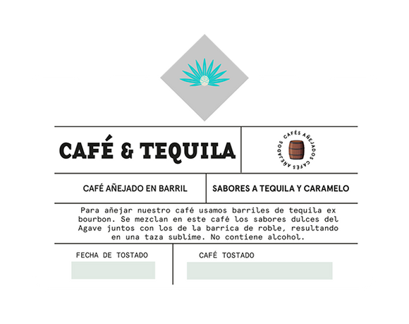 Café & Tequila - Café añejado en barril 250g - Vereda Central