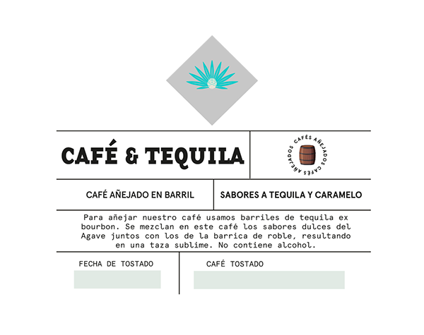 Café & Tequila - Café añejado en barril 250g - Vereda Central