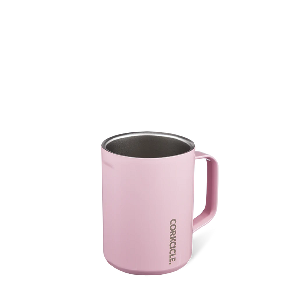 Corkcicle Coffee Mug - Cuarzo Rosa Brillante 16oz - Vereda Central