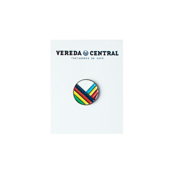 Pin logo circulo - Vereda Central