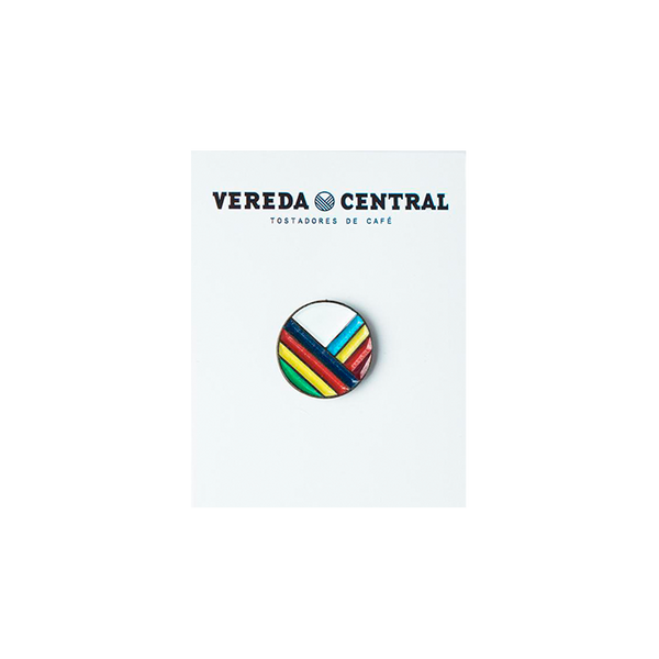 Pin logo circulo - Vereda Central